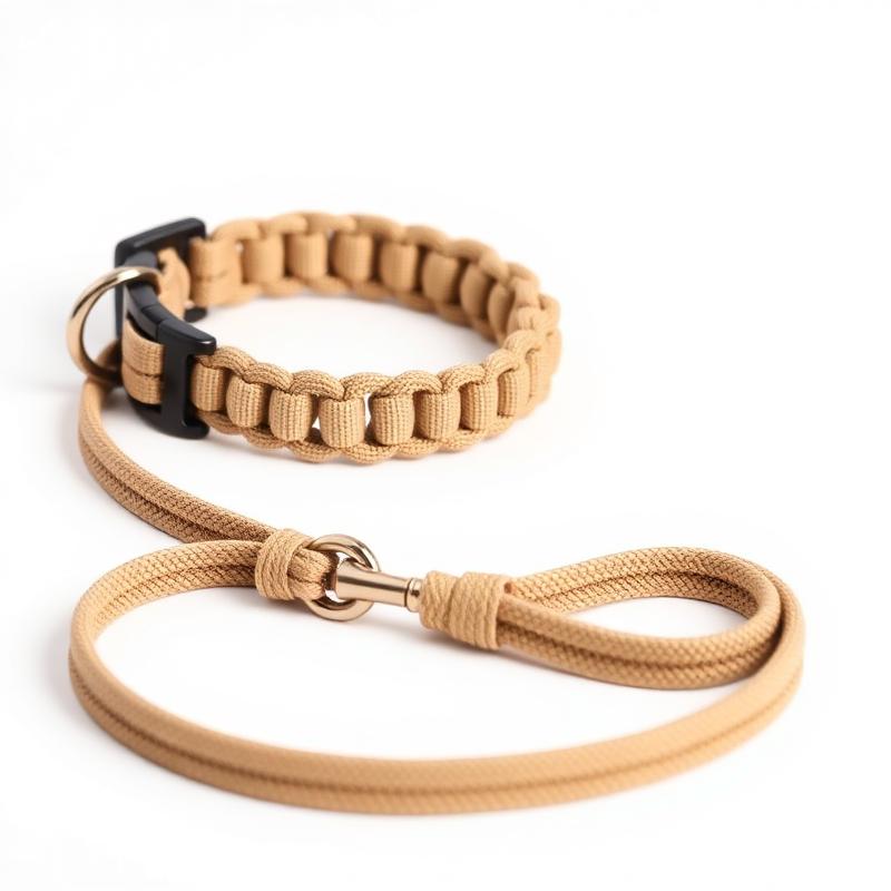 Biothane Paracord Halsband Desert — handgefertigt, individuell
