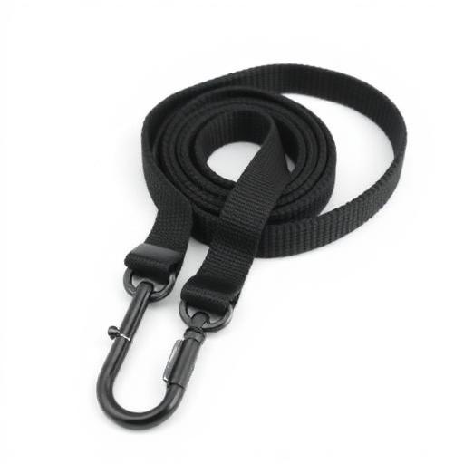 X XBEN Schleppleine 5m — gummiert, wasserabweisend, mit Karabiner